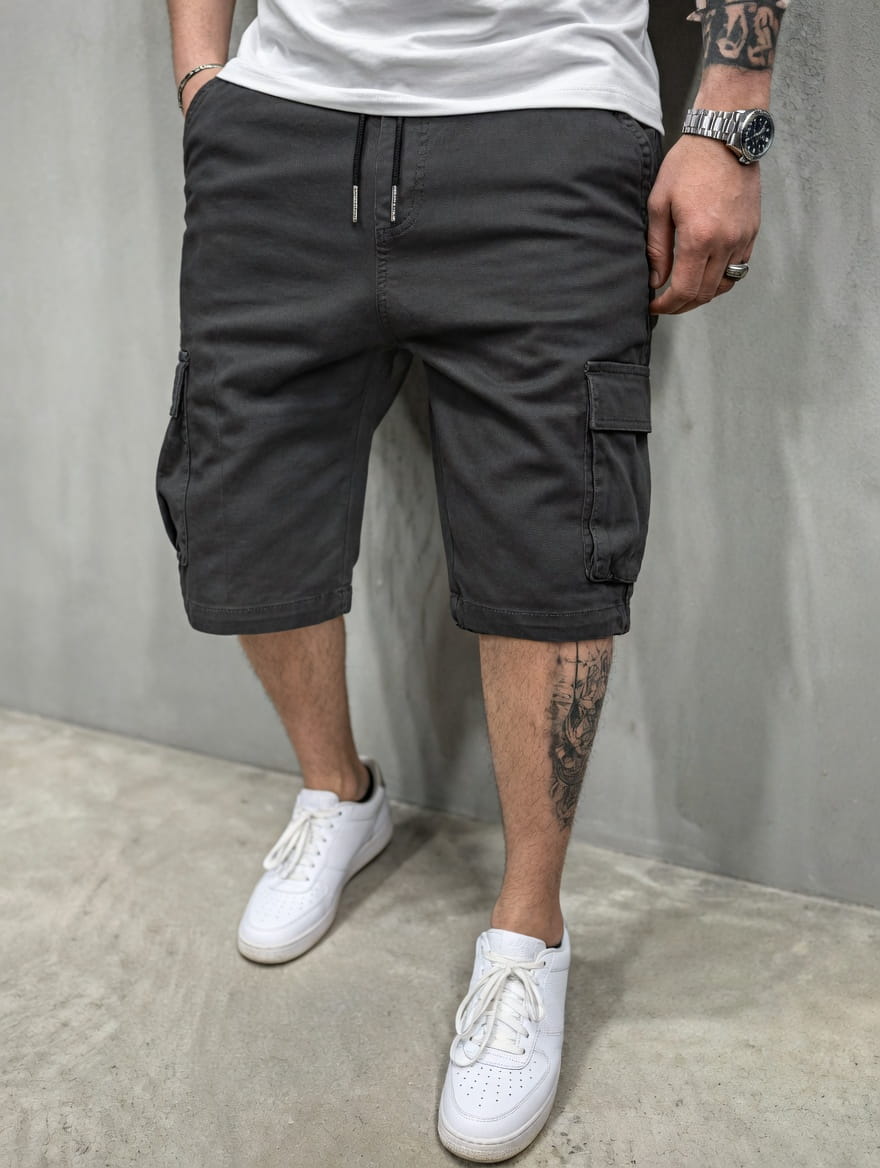 Laurent Garde CARGO SHORTS FOR MEN
