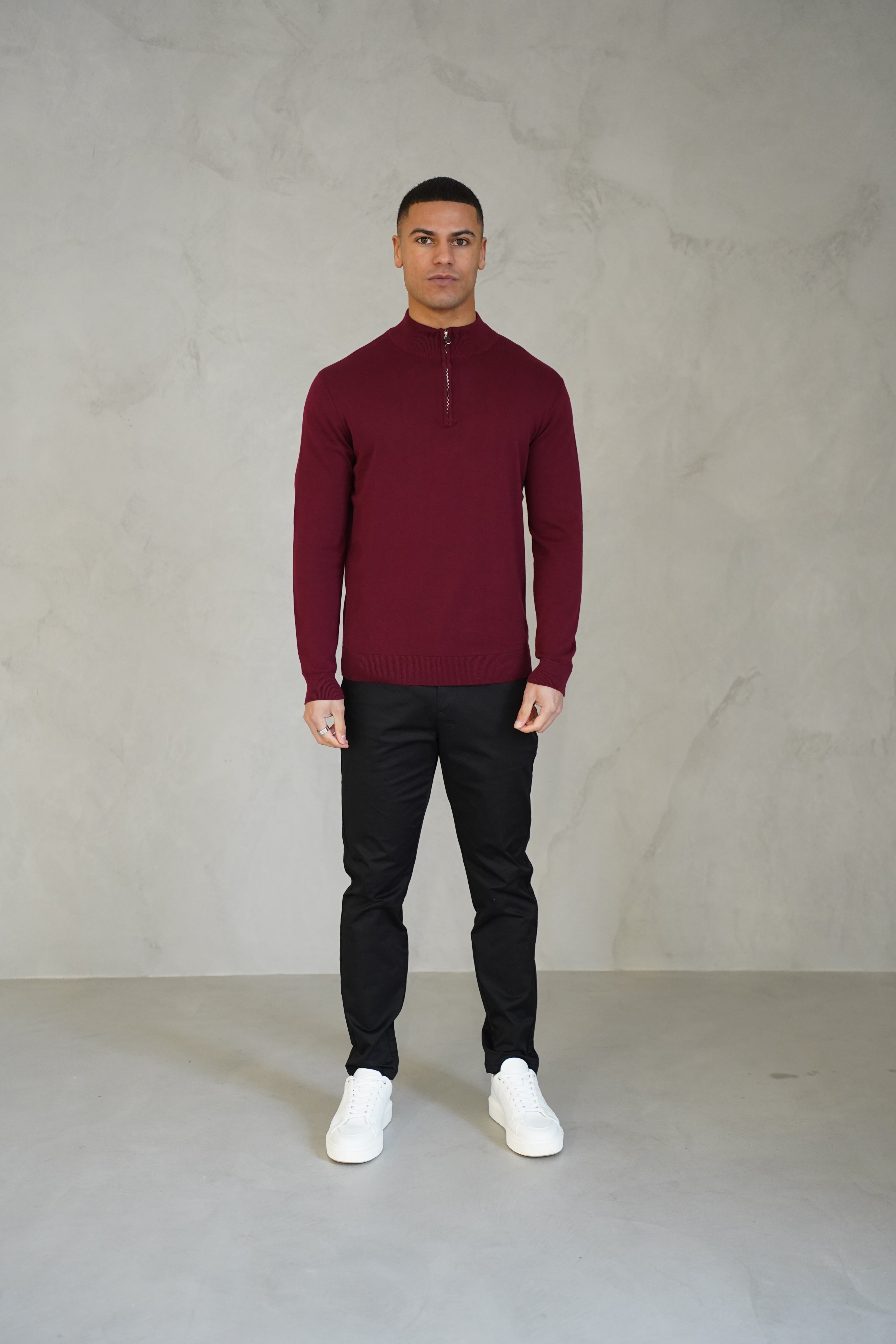 LG Cotton Egyptien 1/4 Zip Top
