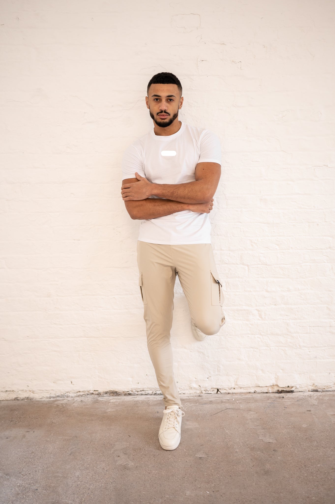 CARGO TROUSERS- Beige