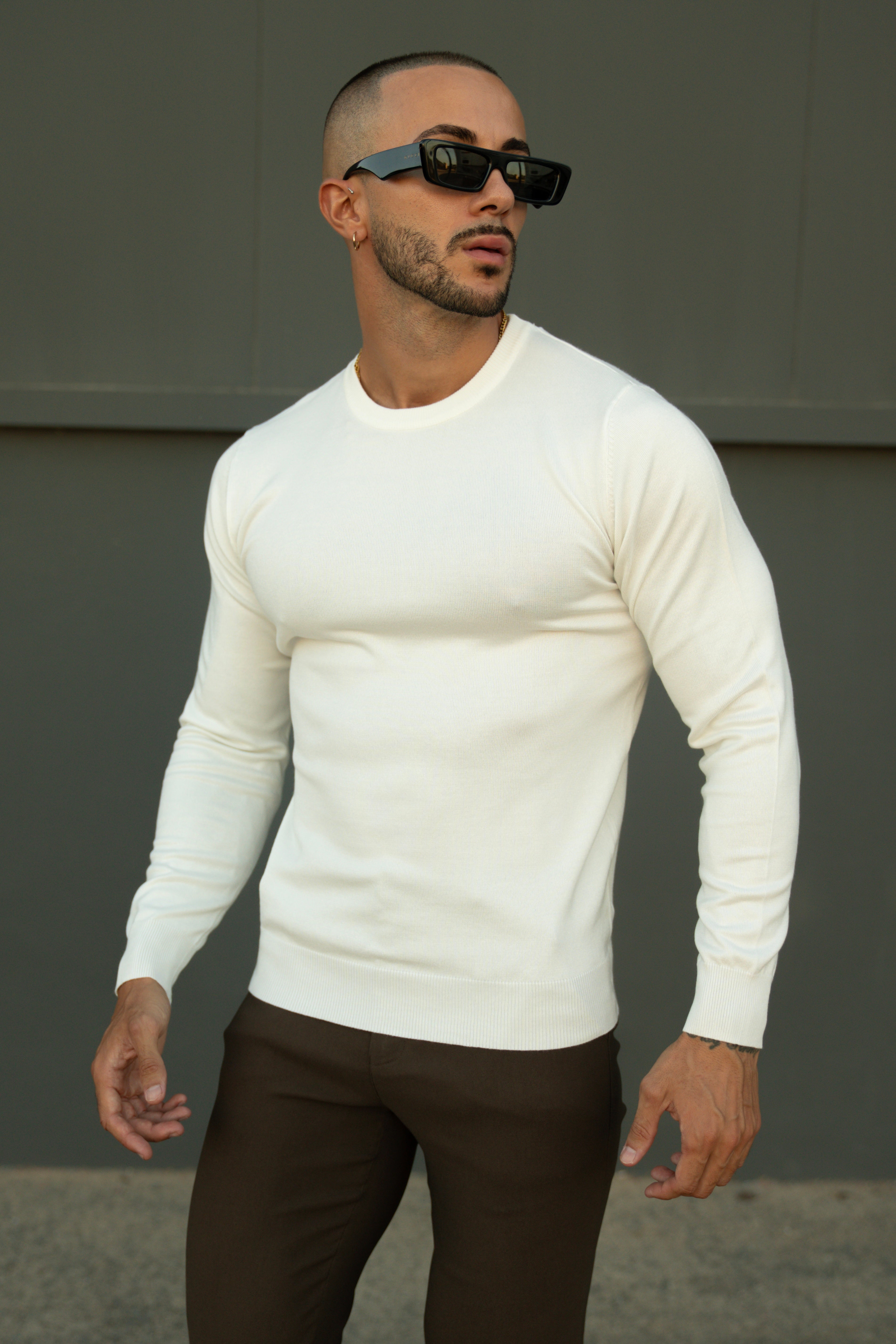 LG - CREW-NECK JUMPER