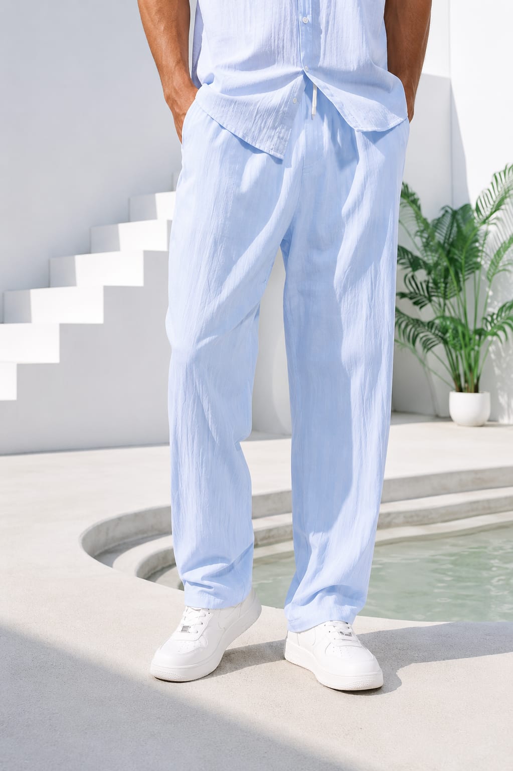 LINEN TROUSERS FOR MEN