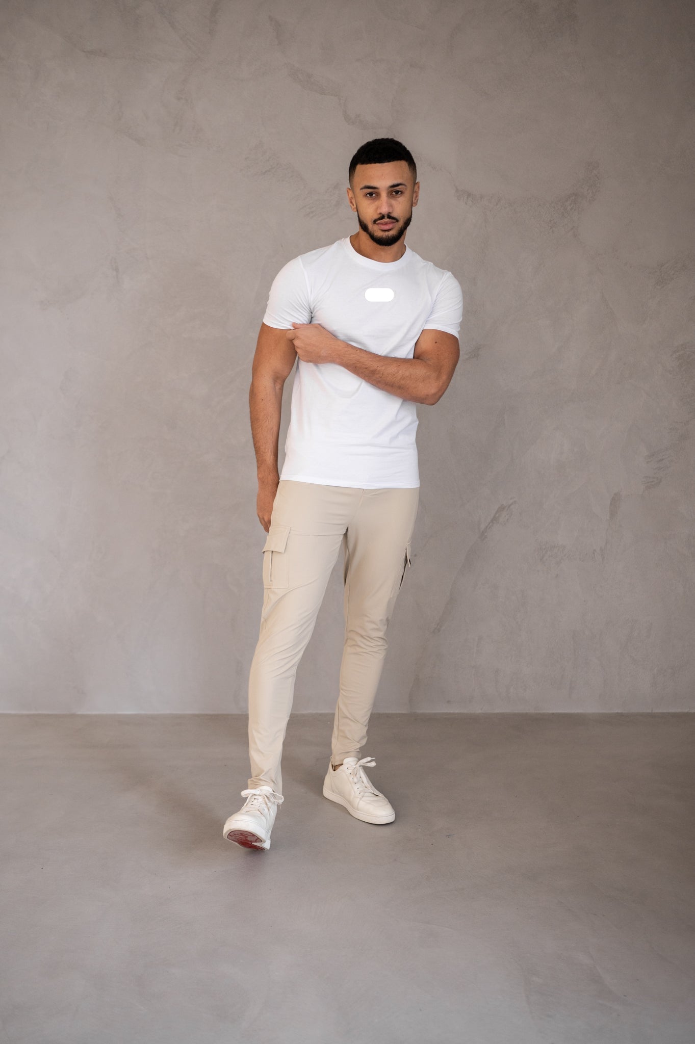 CARGO TROUSERS- Beige