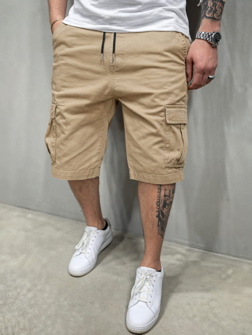 Laurent Garde CARGO SHORTS FOR MEN