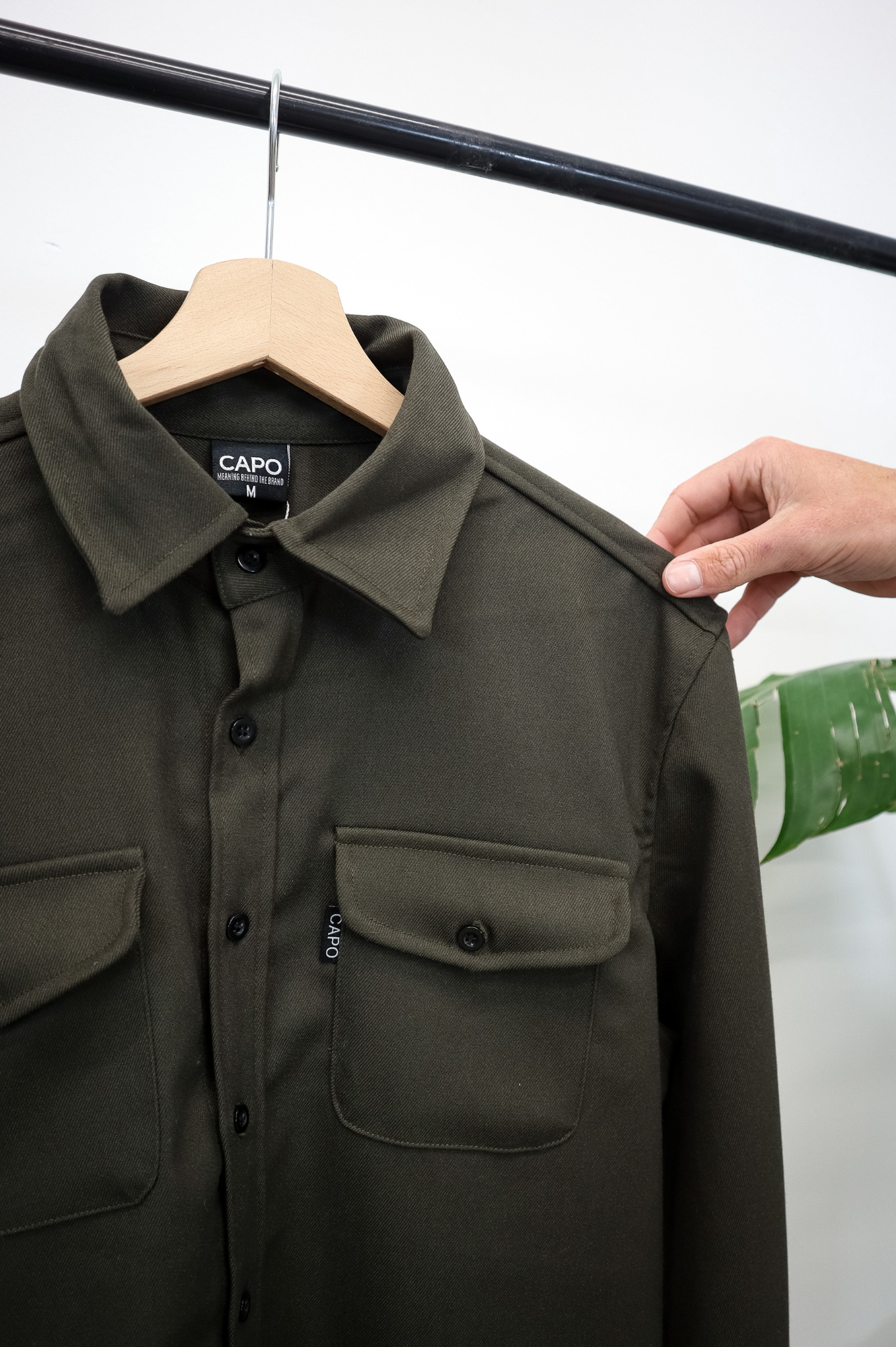 Laurent Garde OVERSHIRT - Khaki