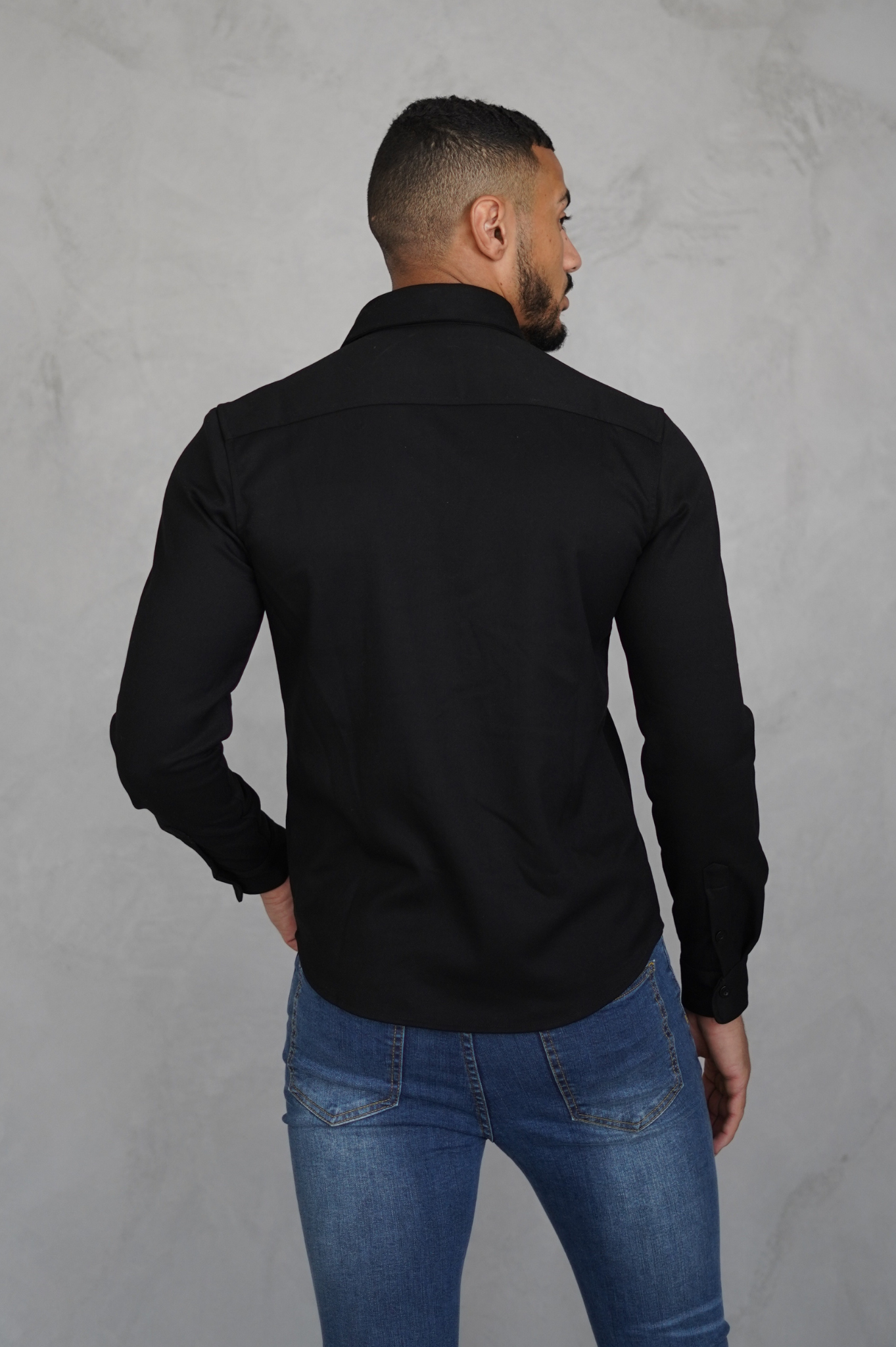 Laurent Garde OVERSHIRT - Black